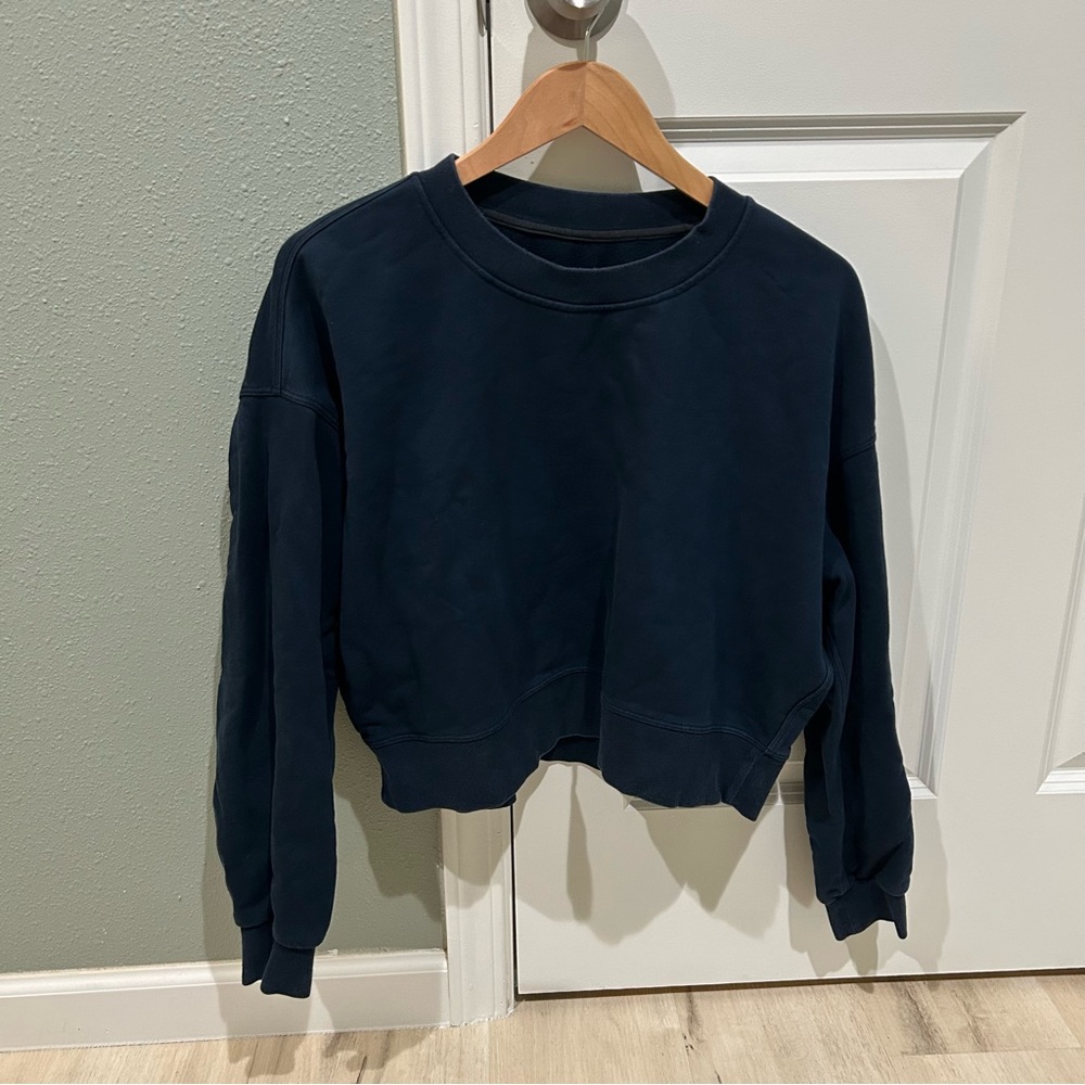 Lululemon Perfectly Oversized Cropped Crewneck